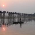 Quel est la particularité du pont en teck U bein de Mandalay?
